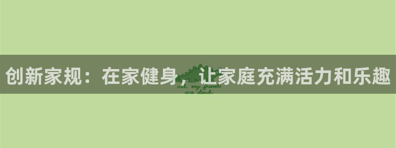 下载风速体育：创新家规：在家健身，让家庭充满活力和乐趣